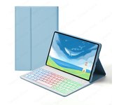 Spanish Keyboard for Xiaomi Redmi Pad SE 11 Inch 2023 Rainbow Backlit Keyboard Tablet Case