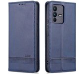 for vivo S12/V23 5G PU Leather Wallet Case Stand Magnetic Auto-absorbed TPU Shockproof Interior Protective Cover