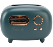 Vintage Radio Tissue Box Super Technology Retro Radio Tissue Box Plastic Multifunctional Beautiful for Bathroom for Kitchen
