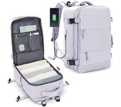 mochila de viaje para mujer, mochila de transporte, mochila de senderismo, Compatible con portátiles de 14 pulgadas