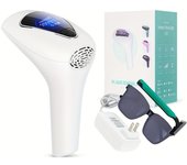 IPL Pulses Epilator 990, 000 Flashes 8-Level LCD Display Permanent Painless Laser Hair Removal Facial Pubic Bikinis