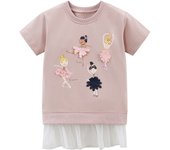 2024 Baby Girls Casual Clothes Cotton Lovely Kids Summer Dress for Toddler Infant Children 2 to 7 years