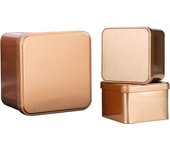 Mini Metal Storage Box Square Iron Tin Boxes Candy Chocolate Gift Boxes Tea Cans Soap Small Things Sundries Packaing Box