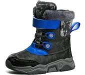 Botas De Nieve Para Niñas, Impermeables Y Zapatos Térmicos De Algodón Para Niñas De Terciopelo