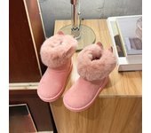 Botas De Nieve Para Niños Botas Cortas De Terciopelo Niña Zapatos Cálidos De Algodón Para Bebé