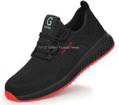 Zapatos De Seguridad Con Punta De Acero Antideslizantes Para Hombres Y Mujeres Zapatillas De Trabajo Transpirables Indestructibles Para Adultos