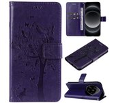 Moda anti - huella dactilar estampado Xiaomi carcasa del teléfono móvil 13 14 ultra Lite pro funda de cuero soporte de ranura de