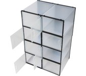 8* Stackable shoe box Shoe box Plastic box Shoe organizer Shoe storage
