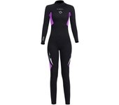 Summer Women Wetsuit Full Bodysuit 3mm Round Neck Diving Suit Stretchy Swimming Surfing Snorkeg Kayaking Sports Clothing
