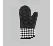 Guantes para Horno de Cocina, Manoplas Horno Resistentes, Guantes de Horno Resistentes al Calor , Juego de  Cocina de Silicona Resistentes al Calor Aptos para cocinar, Hornear y Asar