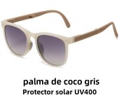 Gafas de sol plegables para mujer gafas de sol polarizadas anti-ultravioleta celebridades de Internet con la misma cara de gama alta gafas de marco pequeño