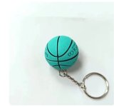 3D basketball model keychain, sports fan souvenir, car decoration collection men's gift keychain
