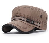 Breathable Army Hat Cotton Baseball Cap Adjustable Cadet Hat Casual Sun Cap Men Spring Summer