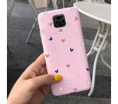 For Xiaomi Redmi Note 9 Pro 5G Case Love Heart Soft Tpu Phone Bumpers Shell Funda on For Redmi Note 9 Pro Note9s 9Pro Back Cover