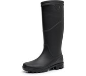 Zapatos impermeables de moda sitio de construcción botas de goma altas botas de lluvia medianas para hombres