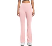 Flare Pants for Women High Waist Wide Leg Elastic Trends Woman Trousers 2025 Clothing Outfits Harajuku Comfortable Stretch Xxl G