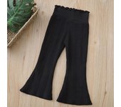 Winter Boys Knitted Girls Wide Leg Wool Pants