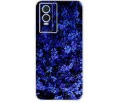 For Vivo Y76 5G 2021 Case Fundas Donut Butterfly Pattern Painting Etui Back Cover For Vivo Y76 Y 76 VIVOY76 5G Silicone Tpu Case