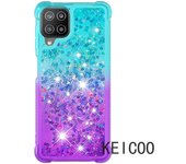 For Samsung Galaxy s9 A10 M10 A12 f12 M12 A20 A22 a30 más 4G 5G airbag de carcasa de teléfono móvil antideslizante