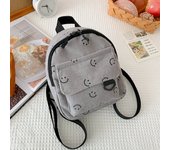 2024 New Mini Backpack Versatile College Student Small School Bag Female Commuter Mommy Bag Ladies Travel Backpack