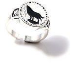 Anillo de juego Dark Souls  anillo de estilo Vintage de zafiro negro y rojo  anillos de Metal ajustables para mujeres y hombres  accesorios de joyería para disfraz  regalo