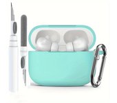 2 pcs Durable Silicone Cleaning Pen Case - Ultra-Soft All-in-one Protection for Apple Airpods Pro2 - Seamless Soft Shell