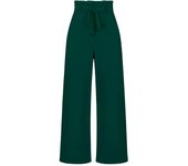 Work Pants for Women Wide Leg High Waist Solid Woman Trousers Casual Cotton Outfits Original Classic Autumn Trends