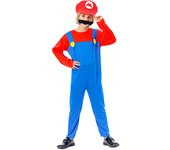 Disfraz de Mario Infantil para Halloween, Cosplay de Super Mario