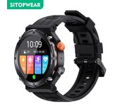 Men's Smart Watch SANLEPUS, Outdoor Sports Smartwatch, 1.39" HD Screen, 1ATM Waterproof, Bluetooth Calls, Notifications, AI Voice Assistant, 410mAh Long Battery Life, 100+ Sports Modes, Health Monitor, Compatible with Android/iPhone/Xiaomi/Huawei/Samsung