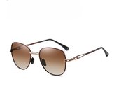 Nuevas gafas de sol polarizadas de moda para hombres y mujeres, gafas plegables que cambian de color, gafas de conducción