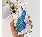 For Motorola G54 Case Stylish Dinosaur Cartoon Pattern Back Case Soft TPU Silicone Moto G54 G 54 5G Bumper MotorolaG84 Funda