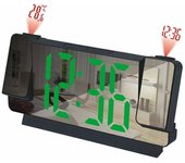 Reloj proyector techo para casa dormitorio  despertador inteligente multifunció
