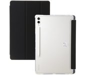 For Samsung Tab S9 Plus Case with Pen Holder Flip Stand Clear Back Magnetic Smart Shell for Galaxy Tab S9 Plus S9Plus 12.4 Cover