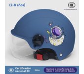 Ccasco infantil moto aire libre resistente viento seguro coche electrico Equipo Protector