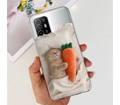 For Oppo A94 5G CPH2211 Back Cover Phone Case Soft Clear Silicone Shockproof Protection Funda Coque Oppo F19+ Plus 5G