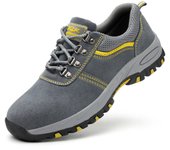 Zapatillas de Trabajo con Punta de Acero a Prueba de Perforaciones Zapatos de Seguridad para Hombres Zapatos de Soldadura Indestructibles
