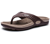 Massage Flip Flops for Men Summer Breathable Beach Shoes Sandals Men Luxury Flip Flops Breathable Men's Slippers 44/45/46