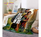3D The Last of Us Horror Game TV Joel Pedro Soft Blankets,Keep Warm Throw Blanket Comfortable Blanket for Beds Sofa Home Bedroom