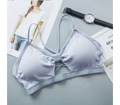 Cross Strap Sports Bra Push Up Top Women Yoga Gym Crop Brassiere Femme Fiess Tops Sport Breathable Bras Топ Женский