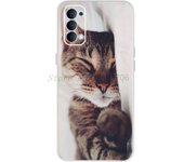 For OPPO Reno 4 Case Reno4 5G Cover Slim Silicone Bumper Patterns Soft Phone Case For OPPO Reno 4 2021 CPH2091 CPH2113 Back Bags