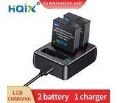 HQIX for DJI Osmo Action 4 Action 3 Osmo action camera Charger Battery