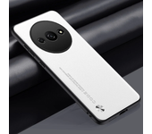 Luxury PU Leather Case For Xiaomi Redmi A3 Back Cover Matte Silicone Full Protection Phone Case For Redmi A1 A2 Plus 4G RedmiA3