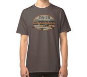 PA-28 Piper Cherokee Since 1960 Retro Vintage Design T-shirt