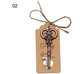 1PC Pendant Vintage Festival Souvenir Gift Beer Opener Key Bottle Opener Wedding Decor Wine Keychain Souvenir