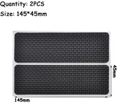 1/2/6/15/24PCS Geometric Shape Bumper Chair Fittings Self-adhesive Furniture Leg Pads Anti Noisy Floor Protector Anti-slip Mat