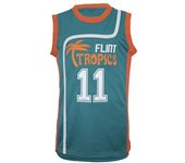 Camiseta de baloncesto de película personalizada para hombre, camiseta transpirable de malla #7 #11 #33 #00, camiseta sin mangas
