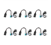 6X Car Bluetooth 5.0 Aux Cable Microphone Handsfree Mobile Phone Free Calling Adapter for Renault 2005-2011