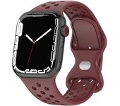 Strap For Apple Watch Band 49mm 44mm 45mm 42mm 41mm 38mm 40mm correa Silicone sports bracelet iwatch 9 8 SE 7 6 5 Ultra