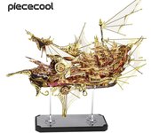 Piececool Metal Model Kits Nine Heavens Boat Puzzle 3D DIY Set Jigsaw Toys for Adult Christmas Gifts Assembling Art and Craft
