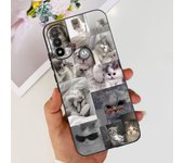 For Motorola Moto E20 E30 E40 Phone Case Soft TPU Silicone Fundas Dragon Marble Luxury Girly Painting Capa For Motorola E40 4G